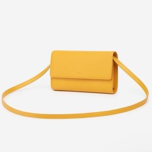 JW PEI Flap Wallet/Crossbody | Mustard